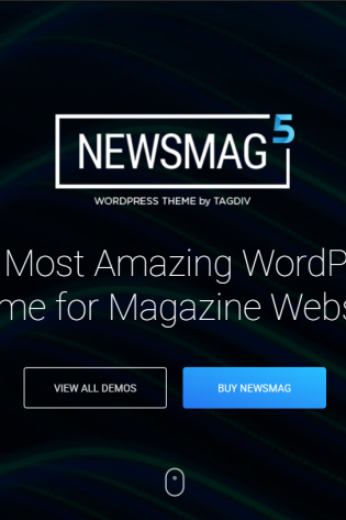 magazine blog theme gpl